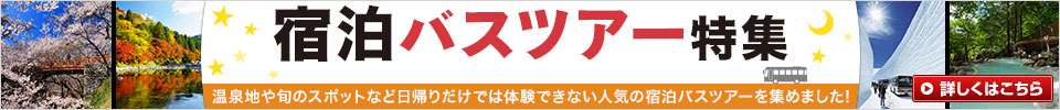 【茨城発】宿泊バスツアー・旅行